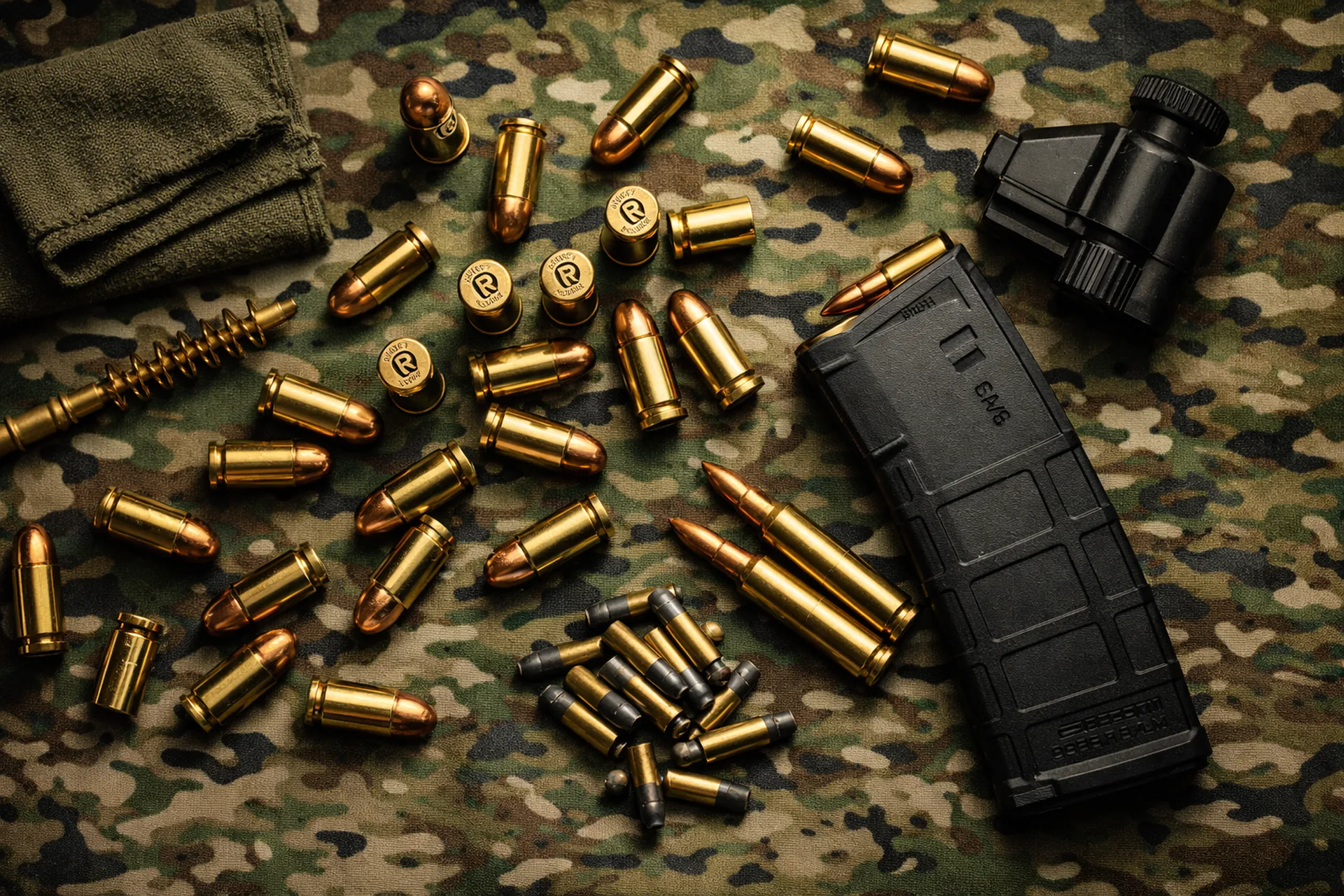 Ammunition boxes and range equipment